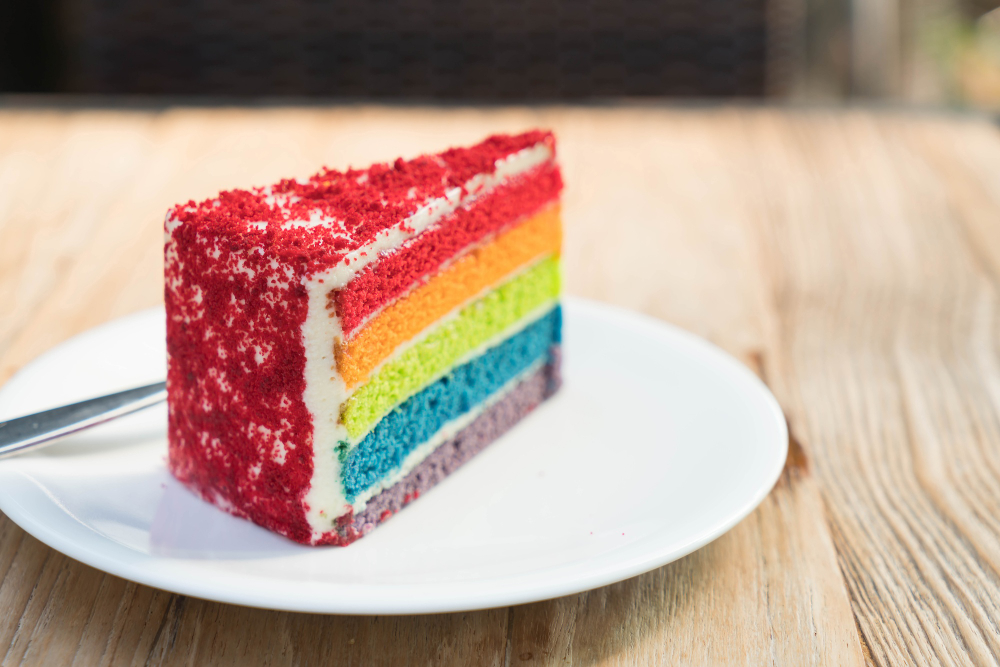 rainbow cake